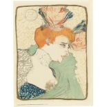 Henri de Toulouse-Lautrec. „Mademoiselle Marcelle Lender, en buste“. 1895