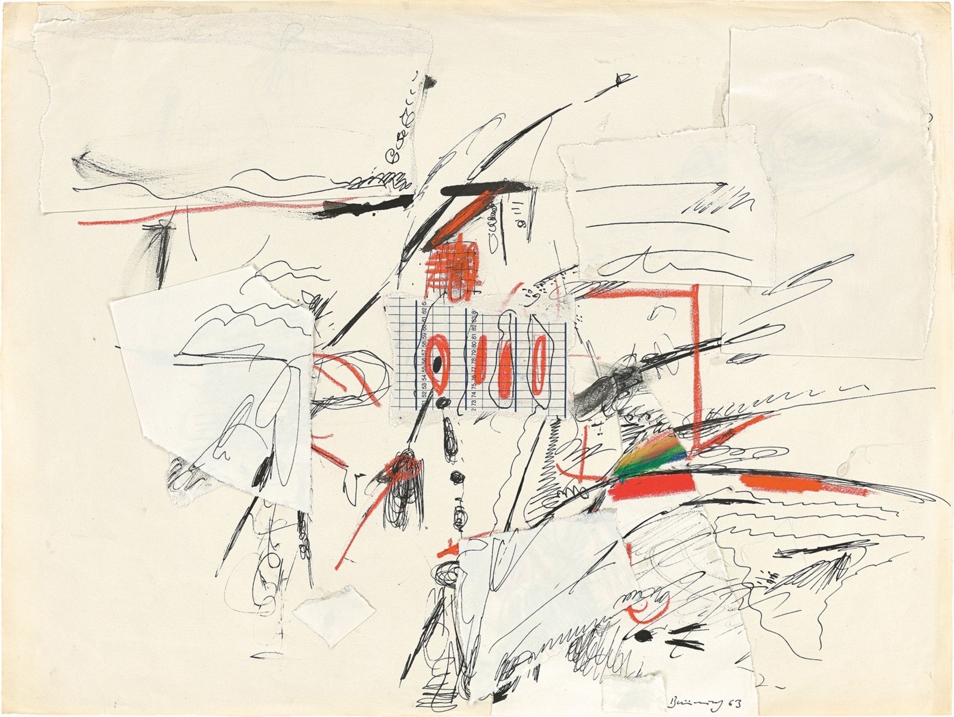 Peter Brüning. „Ohne Titel“. 1963