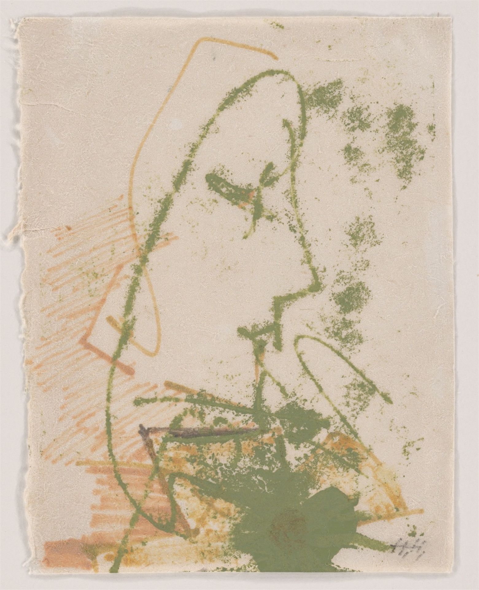 Hannah Höch. ”Der Baum”. Circa 1940 - Image 2 of 2