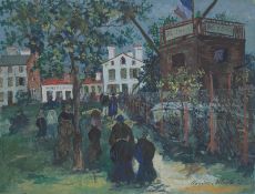 Maurice Utrillo. ”Le Moulin de Sannois”. 1923