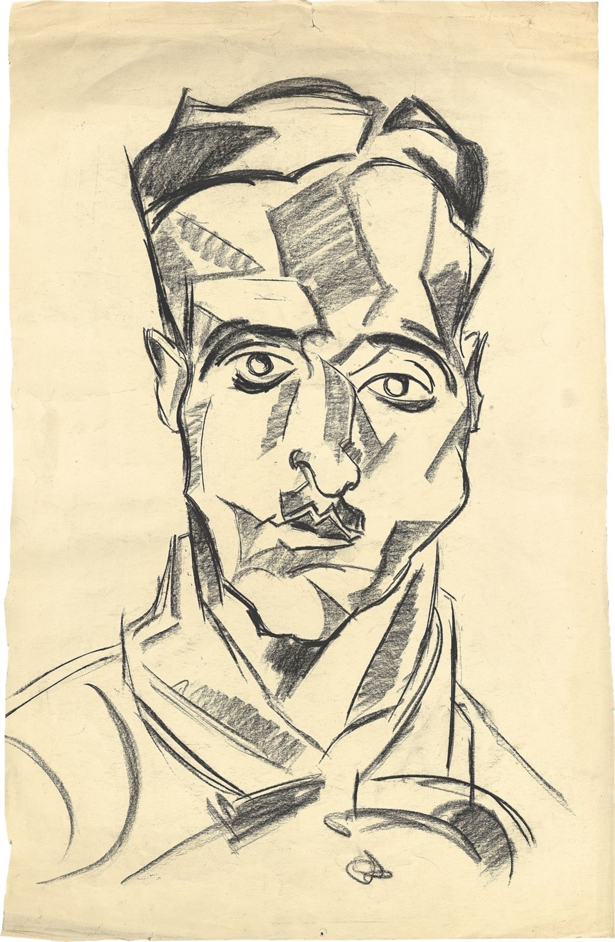 Carl Lohse. Porträt eines Mannes. Um 1920