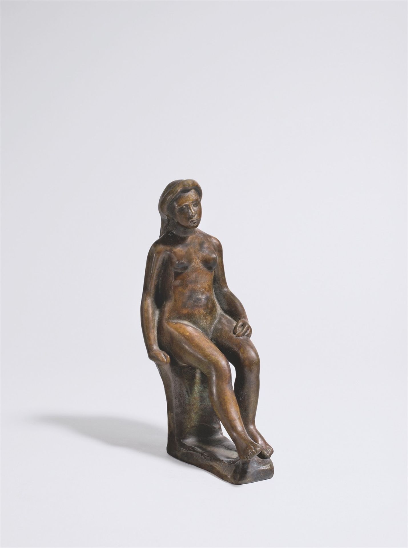 Aristide Maillol. „Femme assise (Femme assise Renoir)“. (Vor) 1903