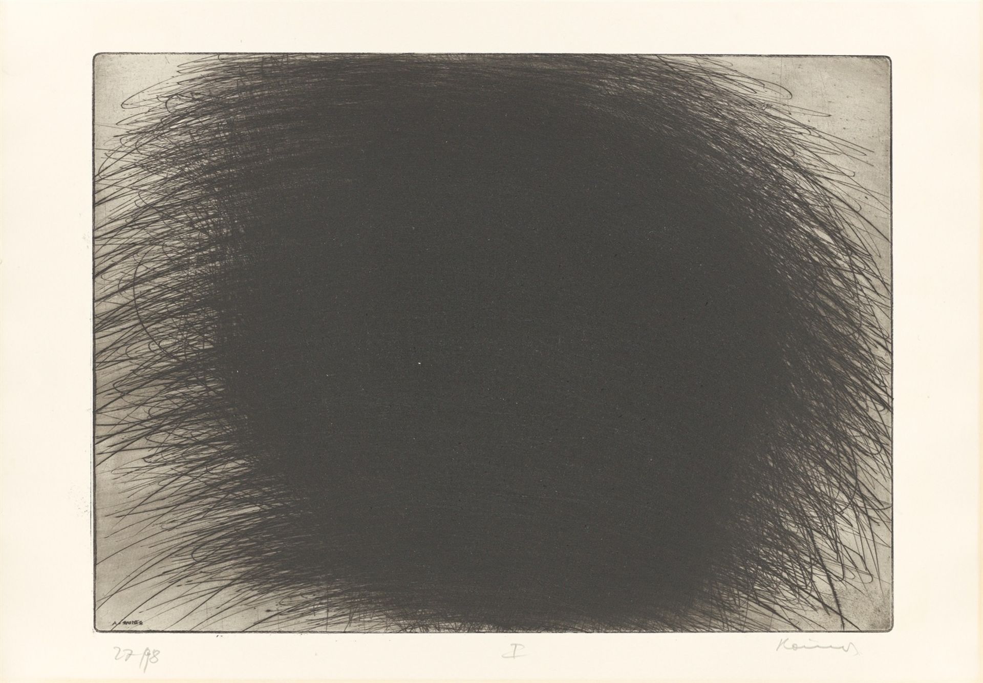 Arnulf Rainer. ”HAUTE COIFFURE” (Ausgabe B). 1961-62/1963 - Image 5 of 11