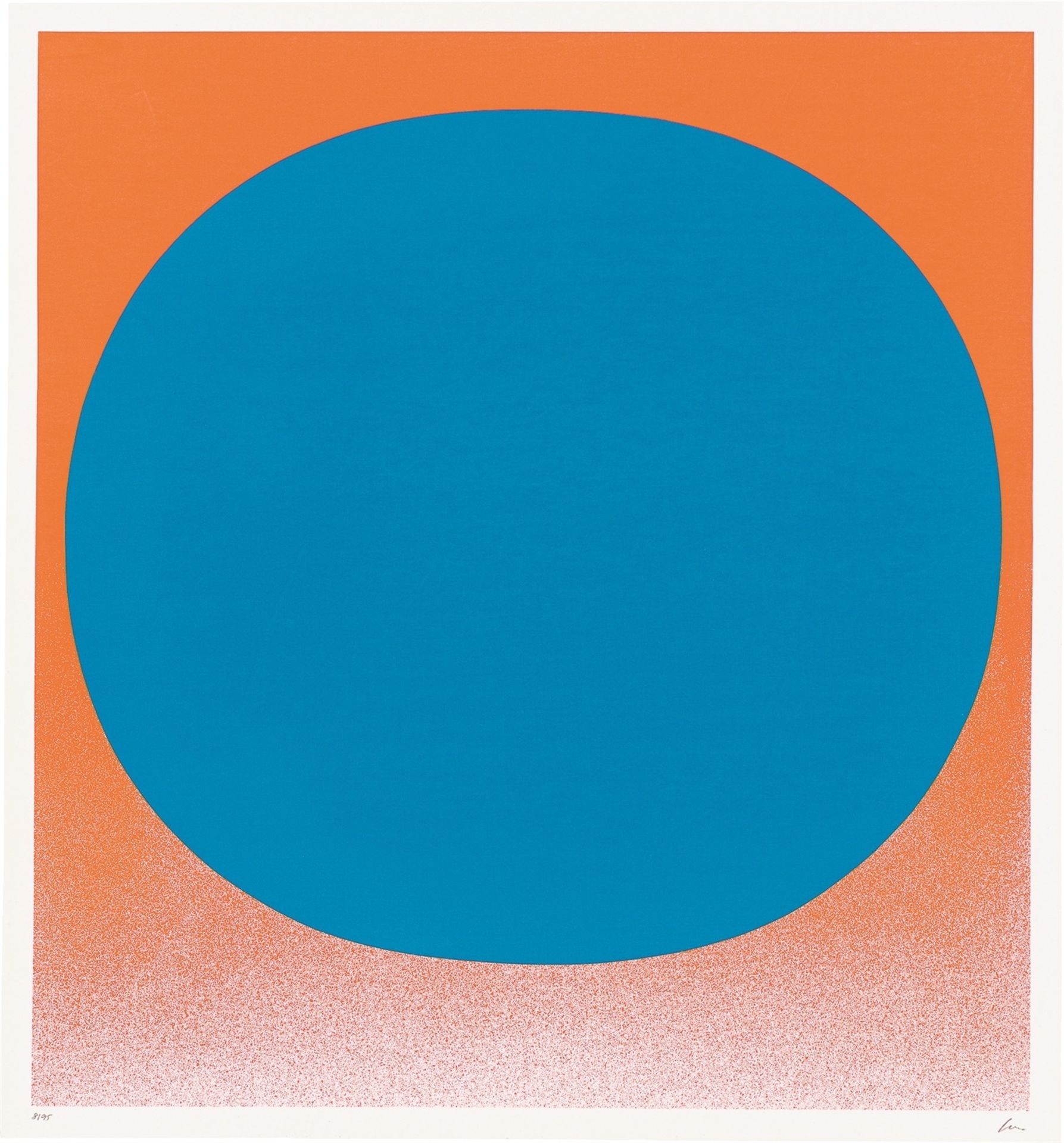 Rupprecht Geiger. Untitled, from ”Colour in the round”. 1969 - Image 3 of 5