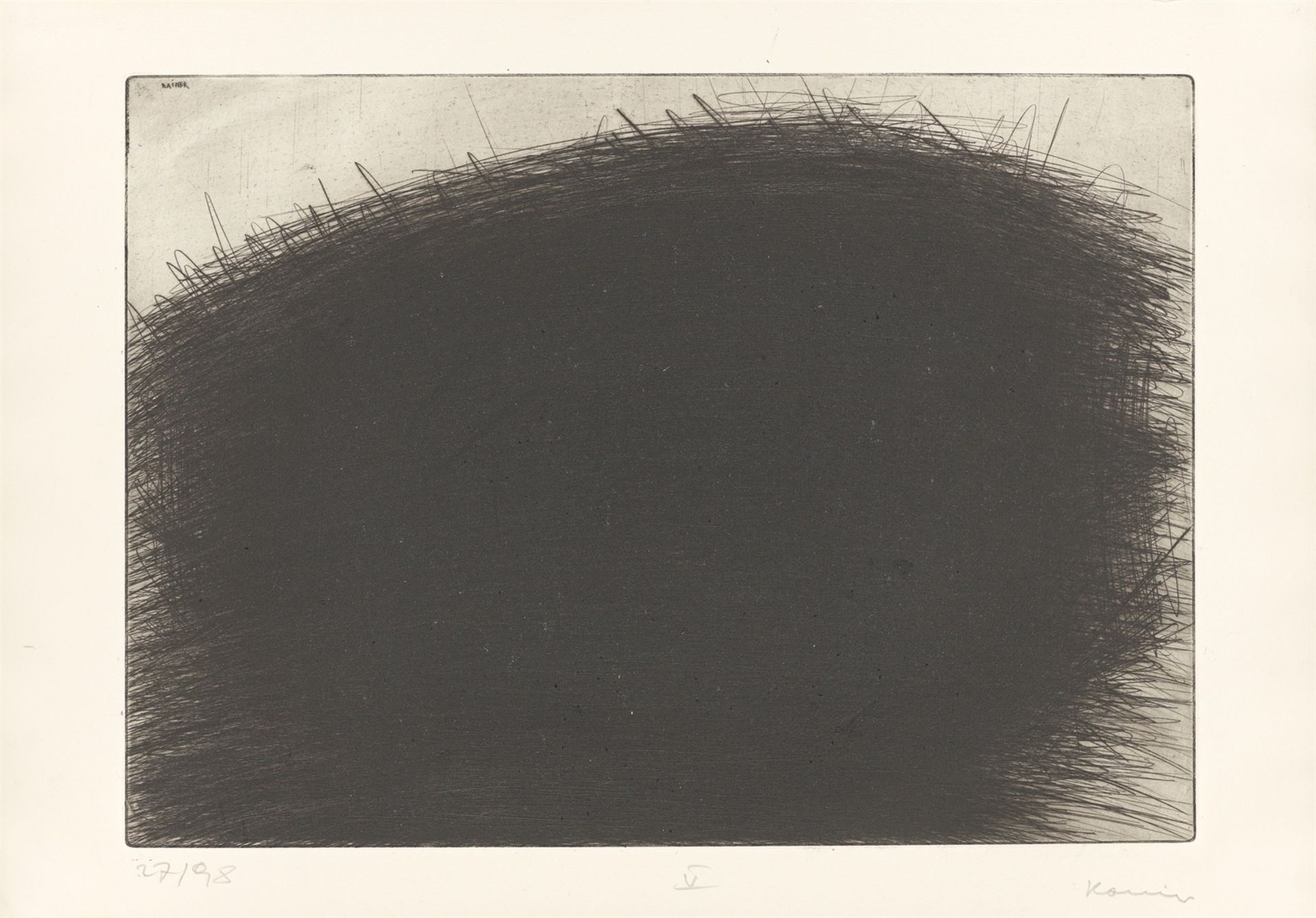 Arnulf Rainer. ”HAUTE COIFFURE” (Ausgabe B). 1961-62/1963 - Image 6 of 11