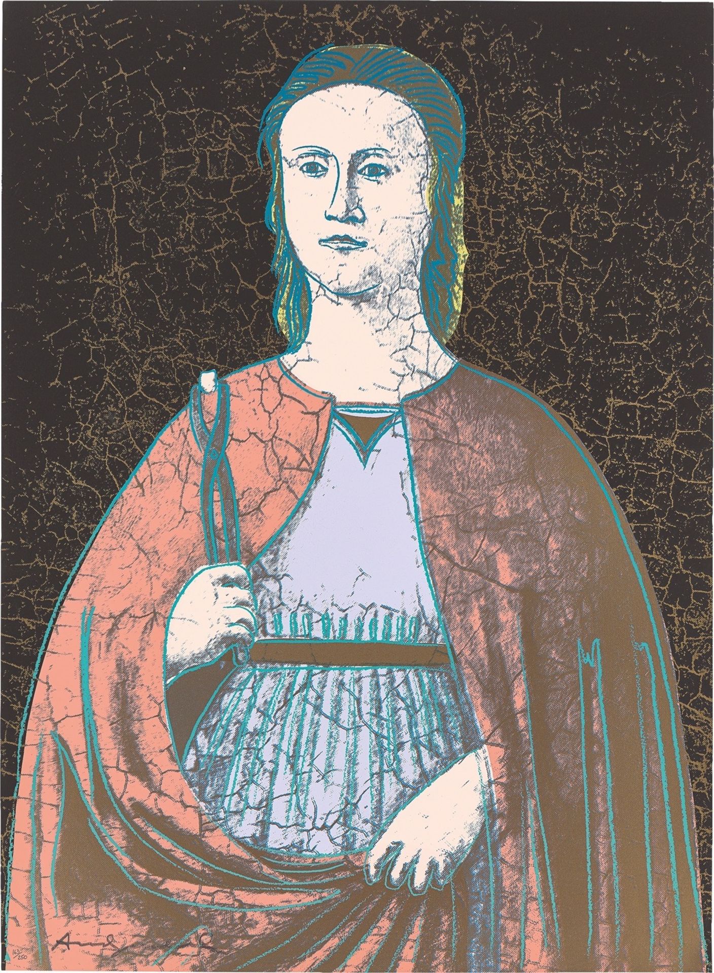 Andy Warhol. ”Saint Apollonia”. 1984 - Image 3 of 5