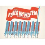 Thomas Bayrle. „Feuer im Weizen“. 1970/71