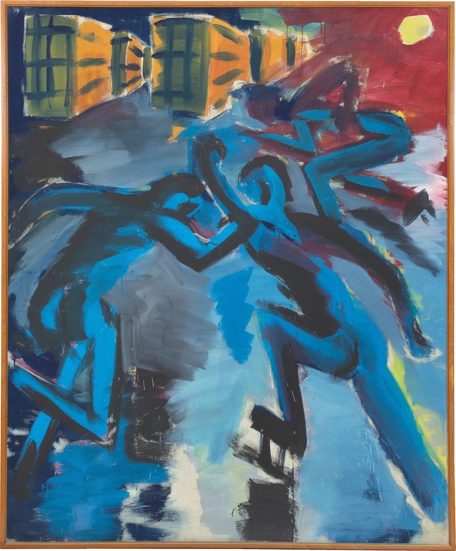 Rainer Fetting. ”Schlittschuhläufer”. 1978