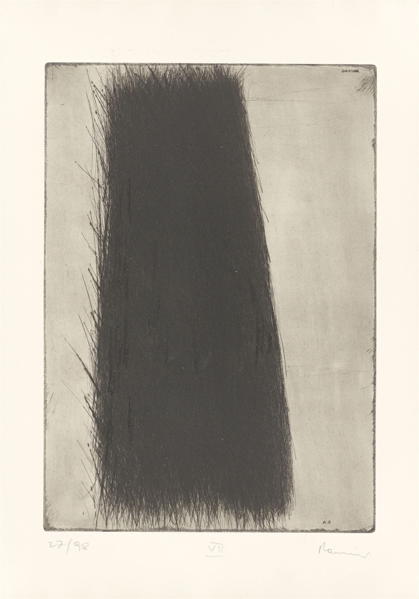 Arnulf Rainer. ”HAUTE COIFFURE” (Ausgabe B). 1961-62/1963 - Image 7 of 11