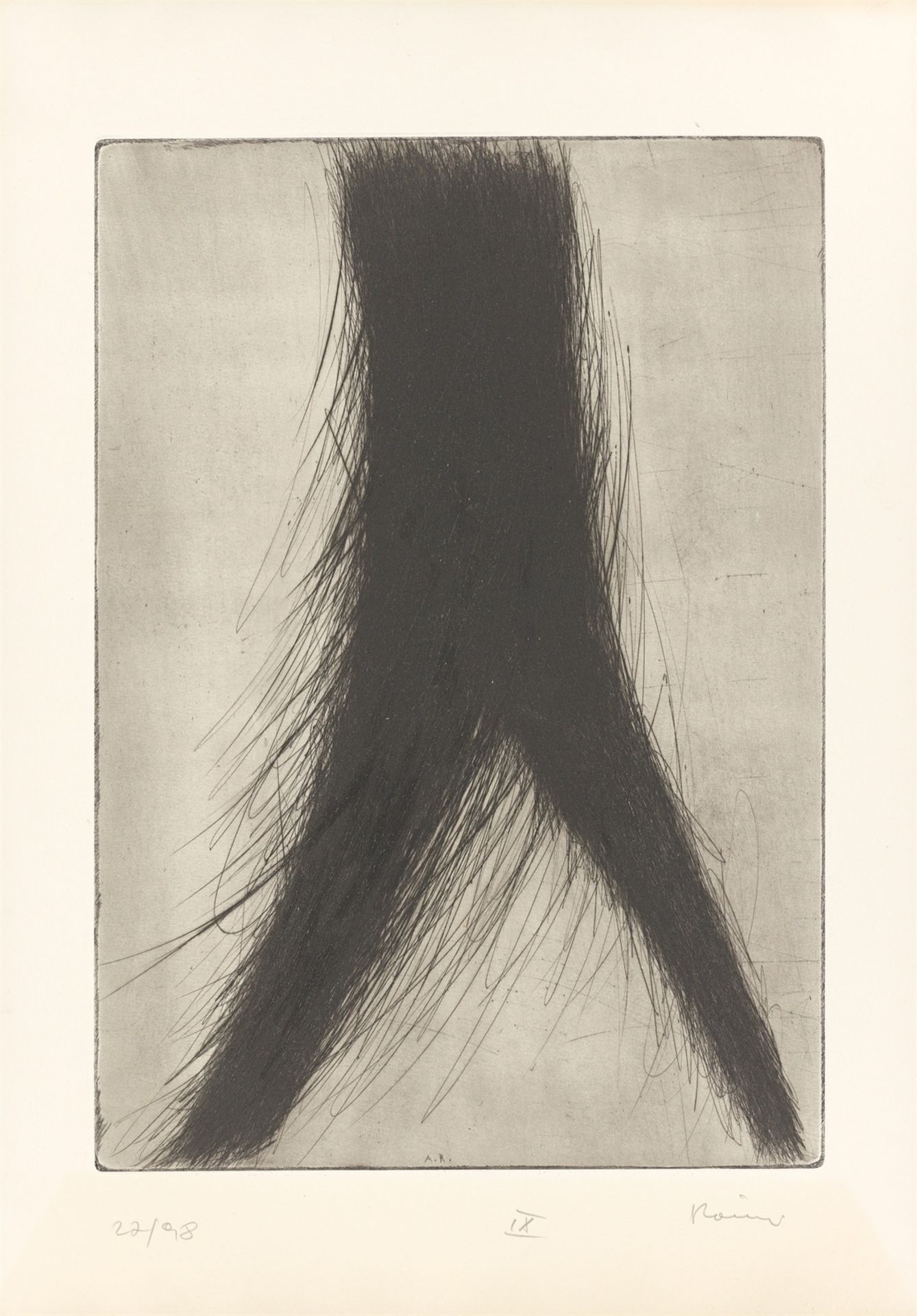 Arnulf Rainer. ”HAUTE COIFFURE” (Ausgabe B). 1961-62/1963 - Image 9 of 11