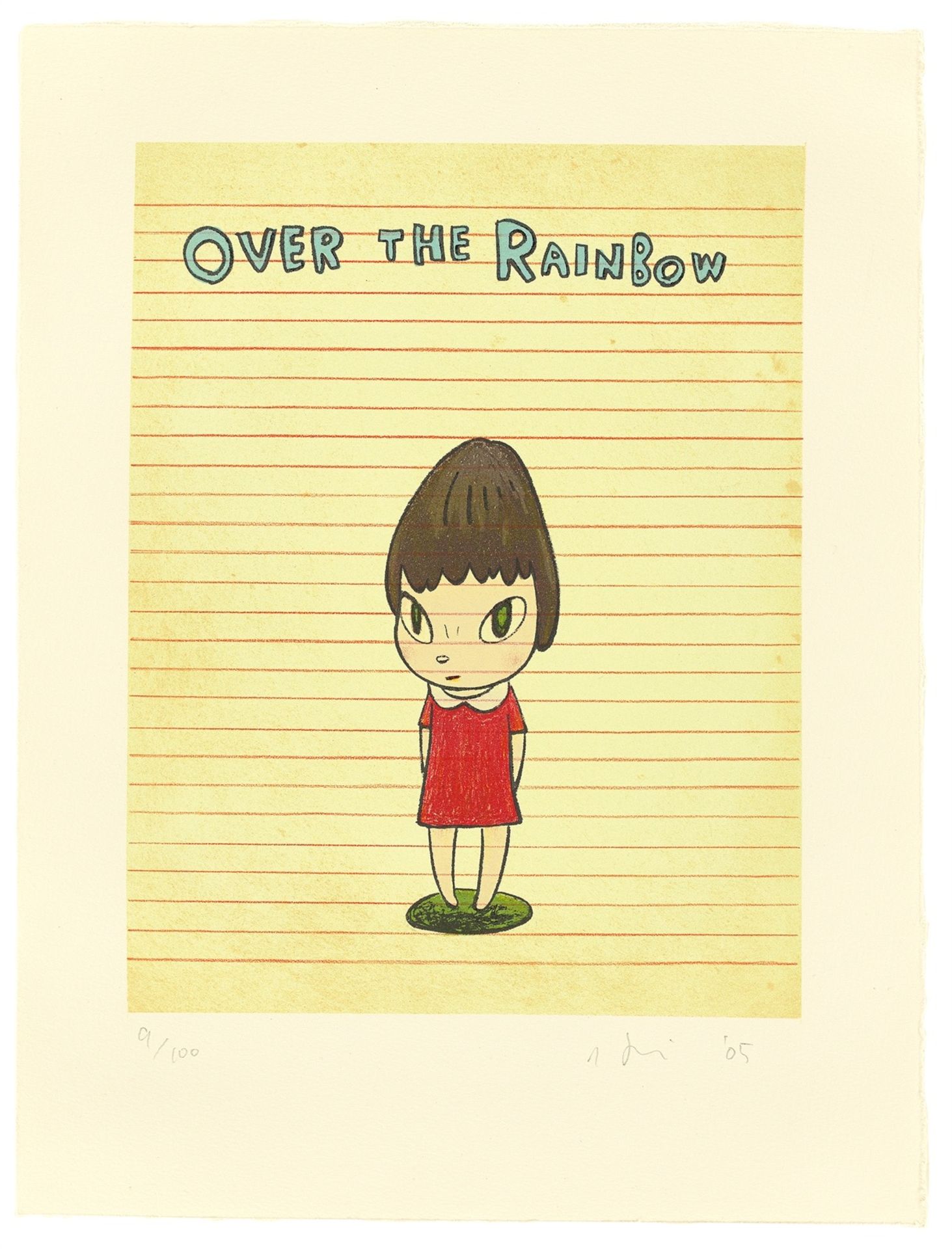 Yoshitomo Nara. ”Over the Rainbow”. 2005 - Image 2 of 3