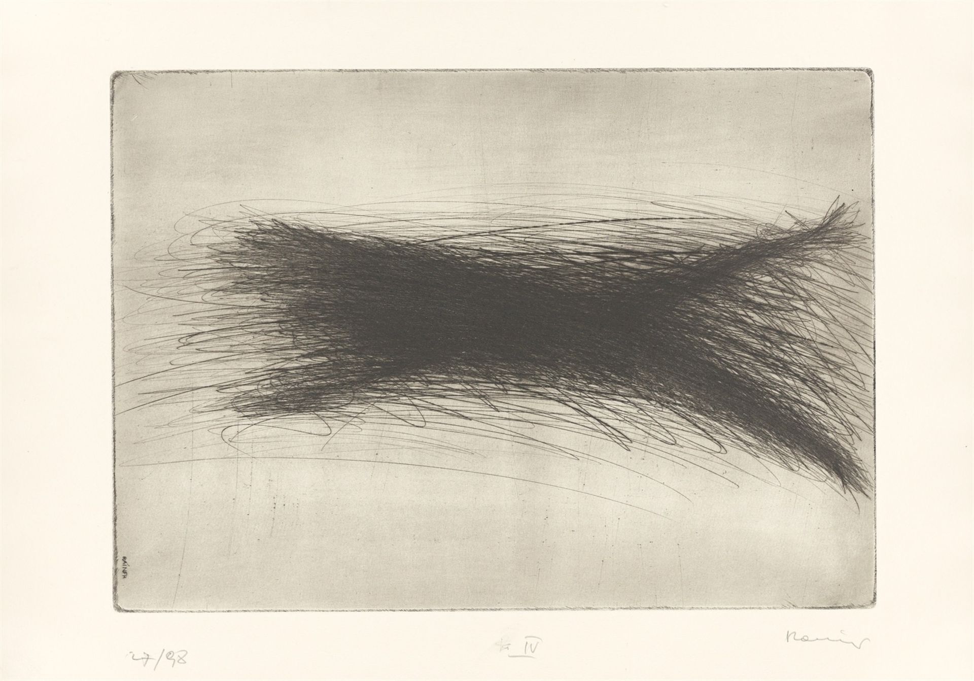 Arnulf Rainer. ”HAUTE COIFFURE” (Ausgabe B). 1961-62/1963 - Image 2 of 11