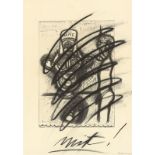 Arnulf Rainer. „mit!“.