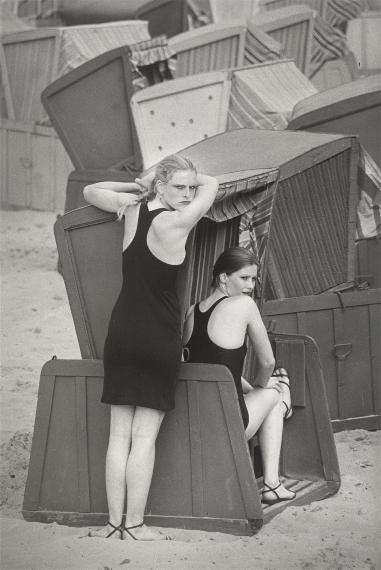 Sibylle Bergemann. „Marisa und Gabriele, Sellin“. 1981