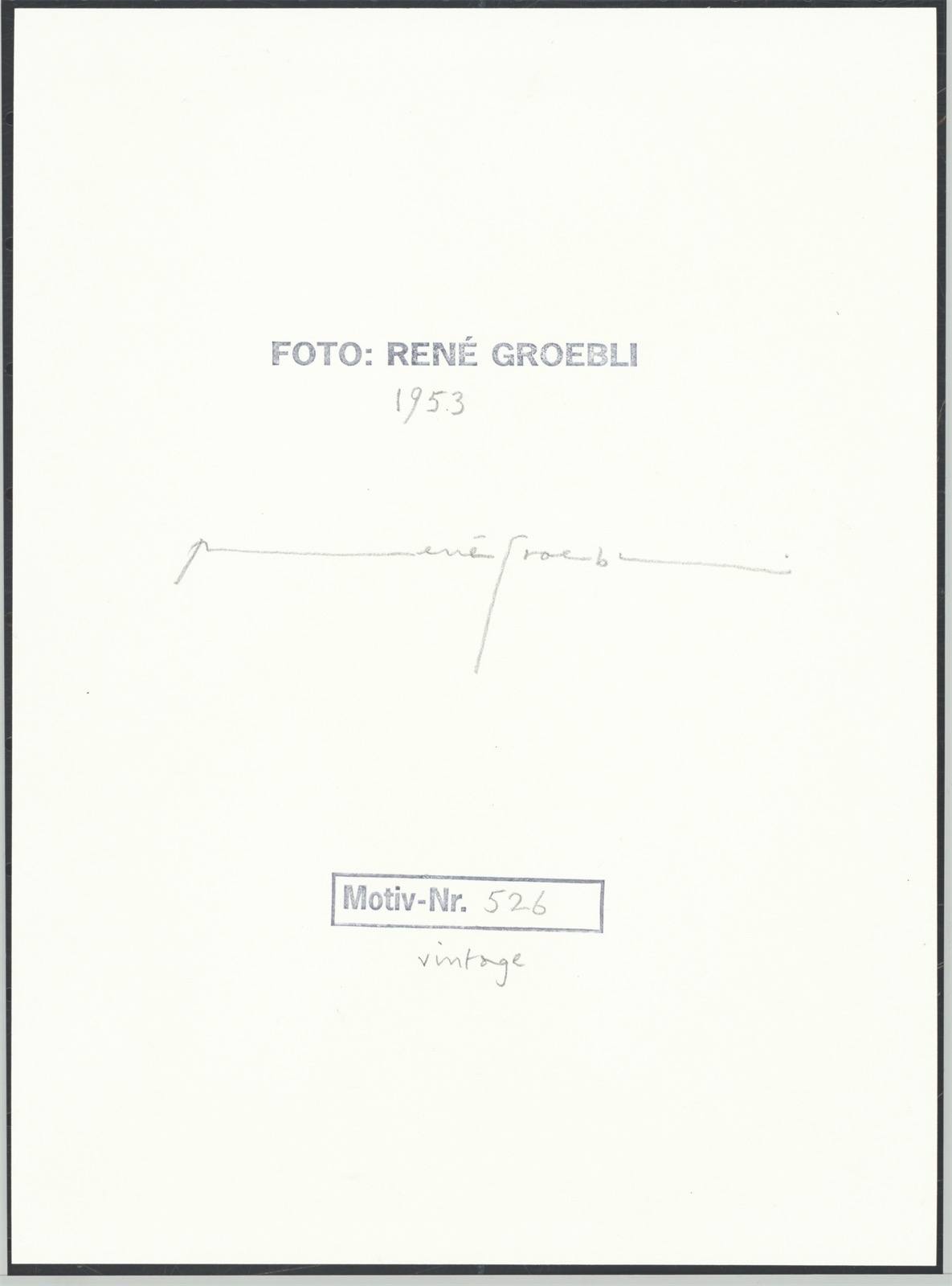 René Groebli. # 526, from the series ”Das Auge der Liebe”, Paris. 1952 - Image 3 of 4