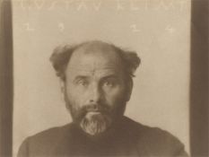 Anton Josef Trčka. Portrait des Malers Gustav Klimt. 1914