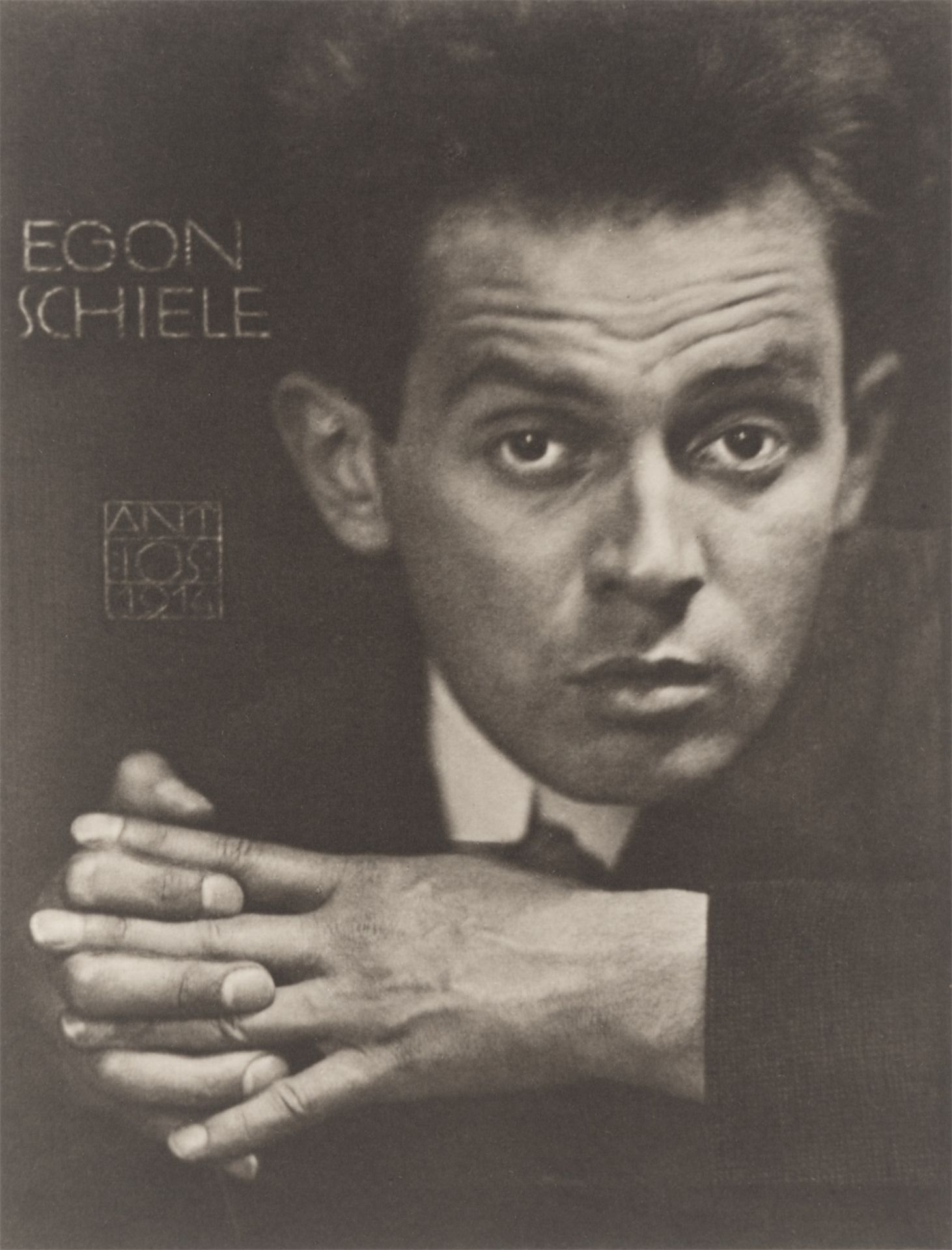 Anton Josef Trčka. Portrait des Malers Egon Schiele. 1914