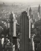 Andreas Feininger. Downtown Looking Southeast from Empire State Building, New York. 1940
