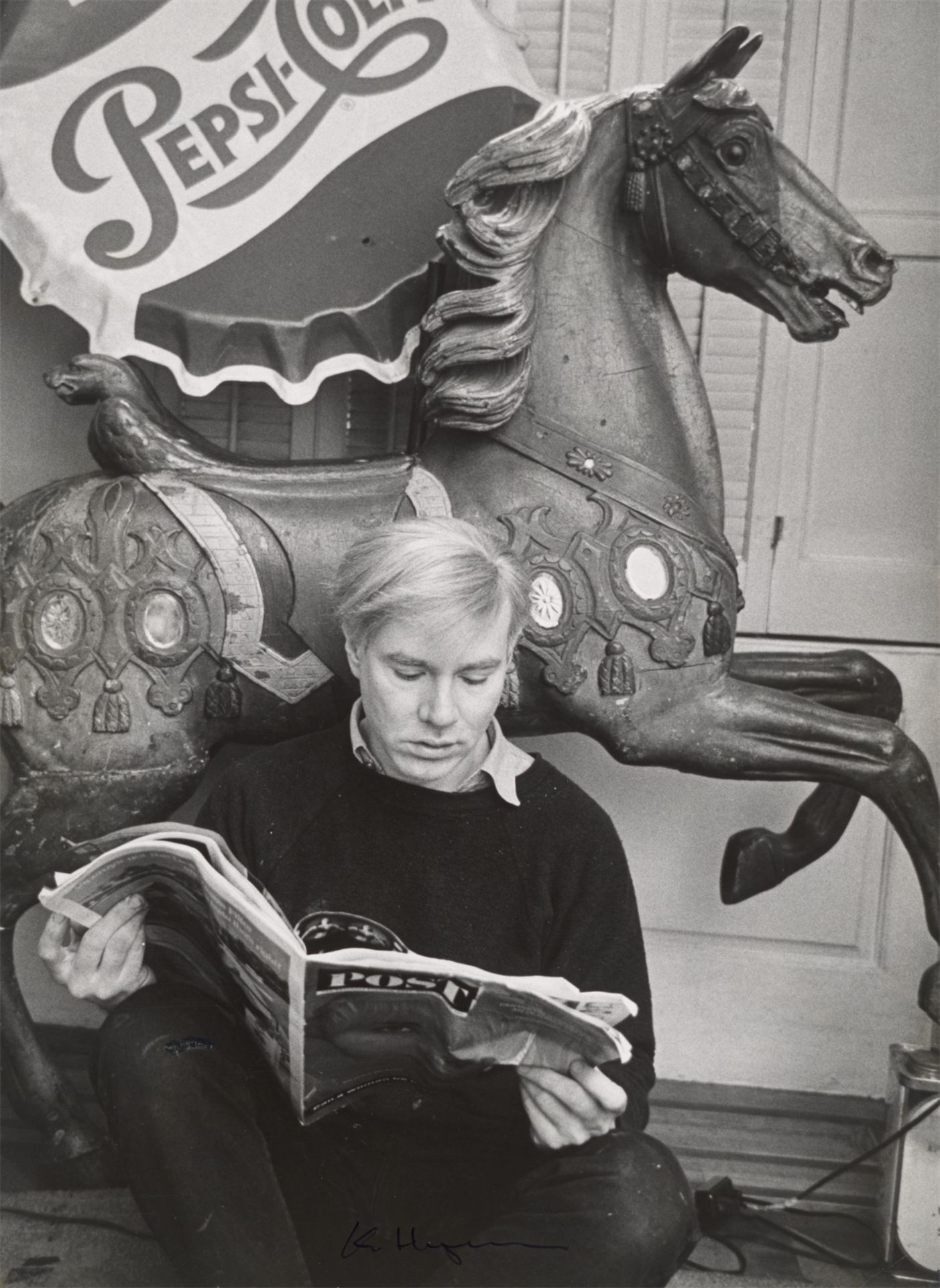 Ken Heyman. Andy Warhol. 1964