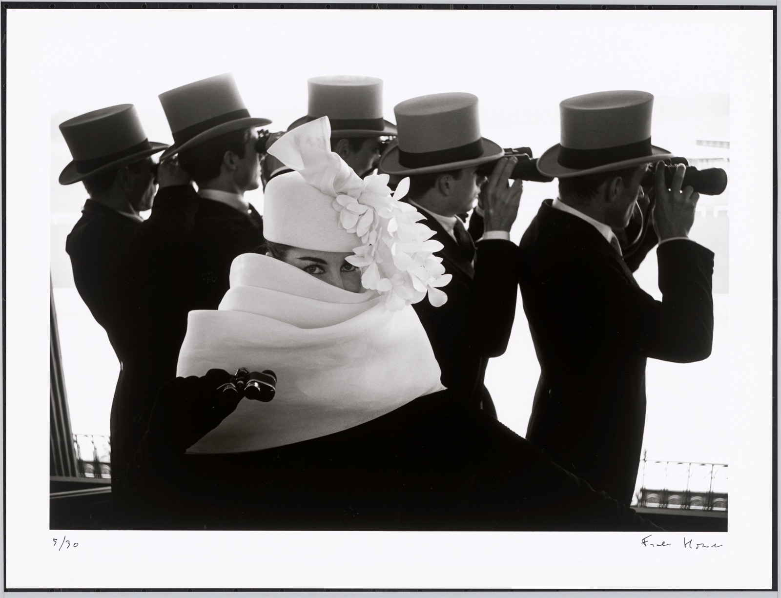 Frank Horvat. ”Givenchy Hat C, Paris”. 1958 - Image 2 of 4