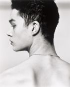 Bettina Rheims. „Keith de profil, Decembre 1989, Londres“, aus der Serie „Modern Lovers“. 1989