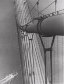 Umbo (d.i. Otto Umbehr). Golden Gate Bridge, San Francisco. 1952