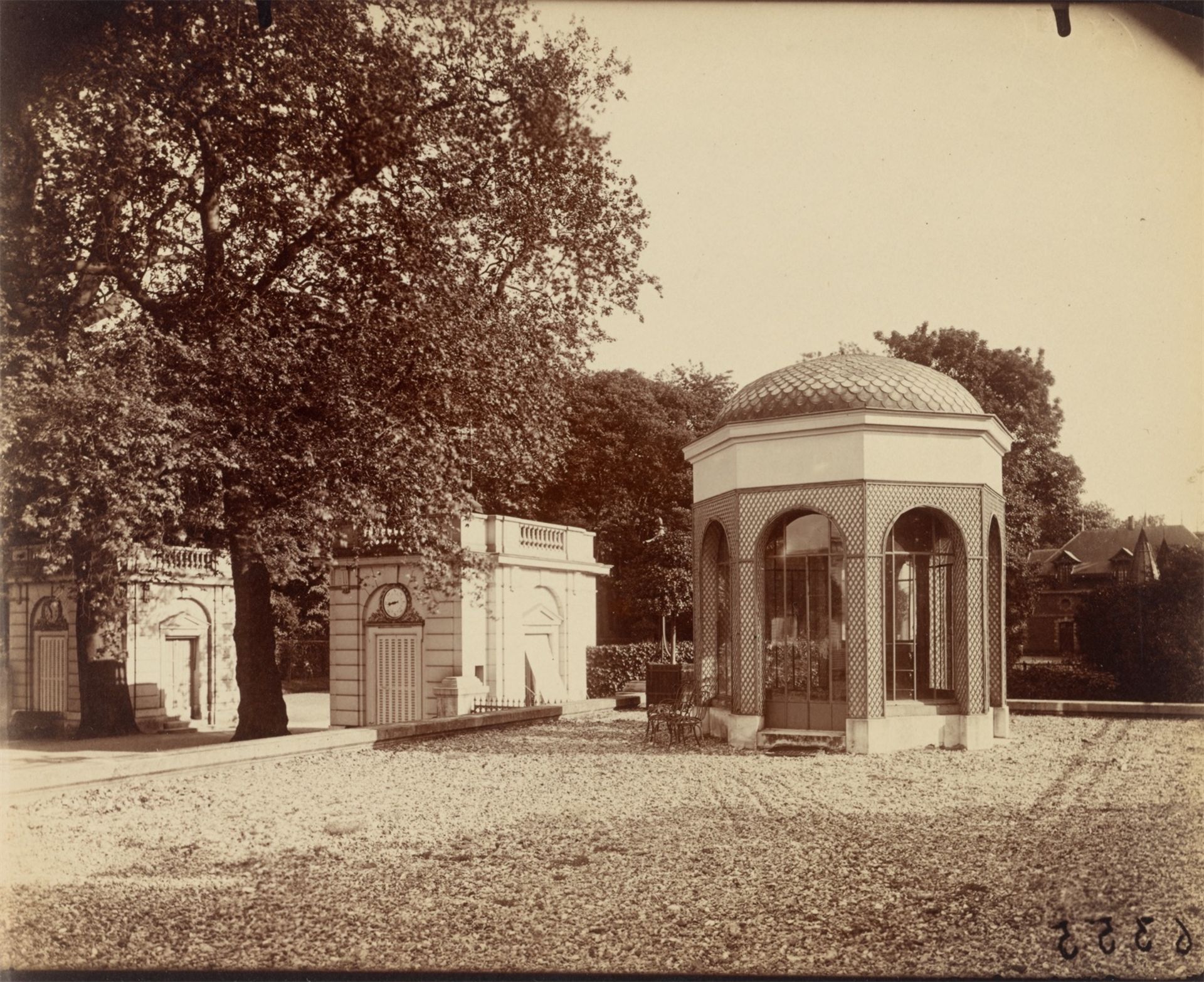 Eugène Atget. [Château de] „Bagatelle“, Bois de Boulogne. 1922