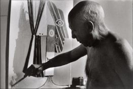 David Douglas Duncan. Pablo Picasso, Villa La Californie, Cannes. 1957