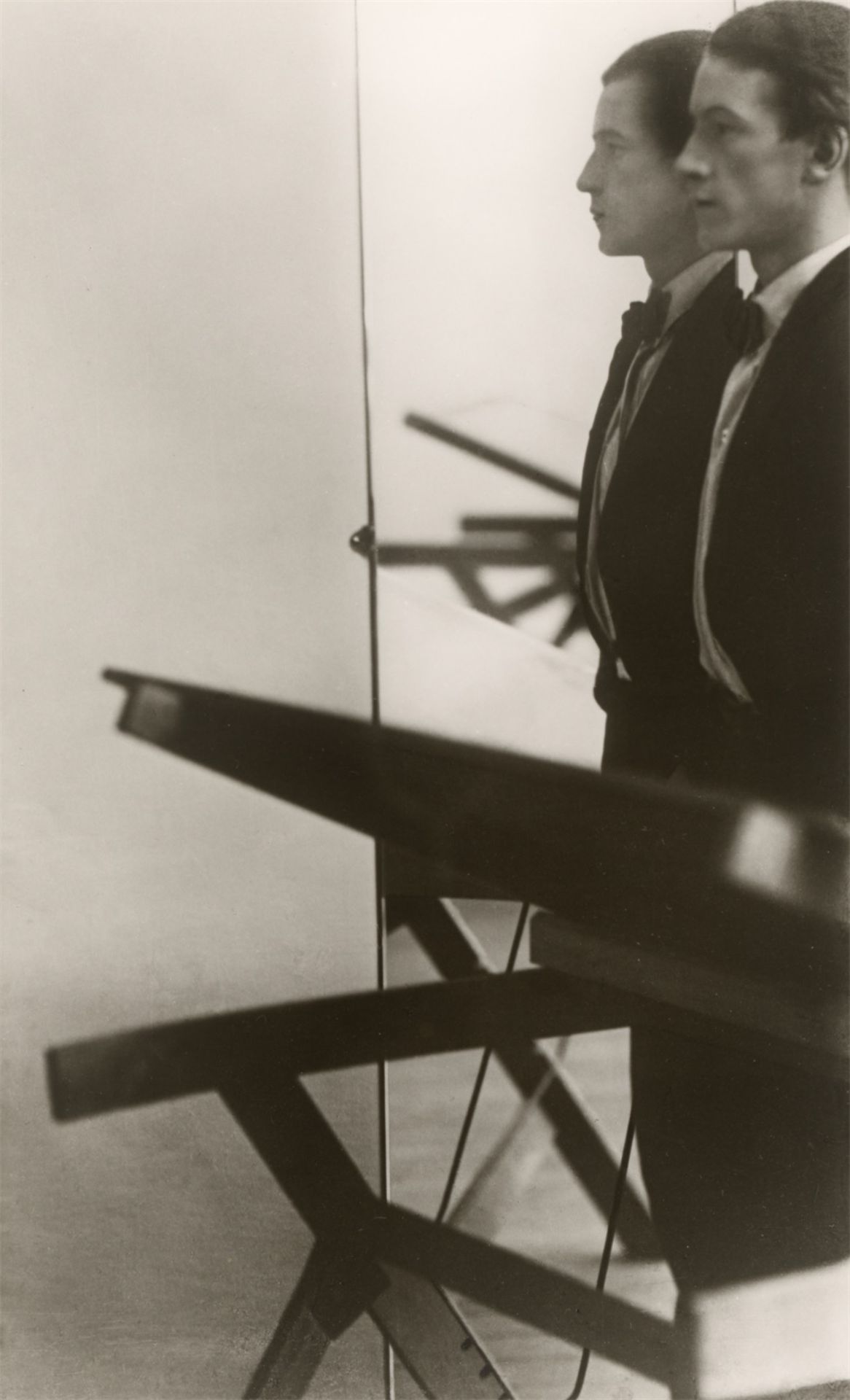 Florence Henri. Portrait Pierre Minet / Portrait im Spiegel. 1928/1933