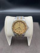 Omega Seamaster 120m Quartz bi-metal. Cal.1342