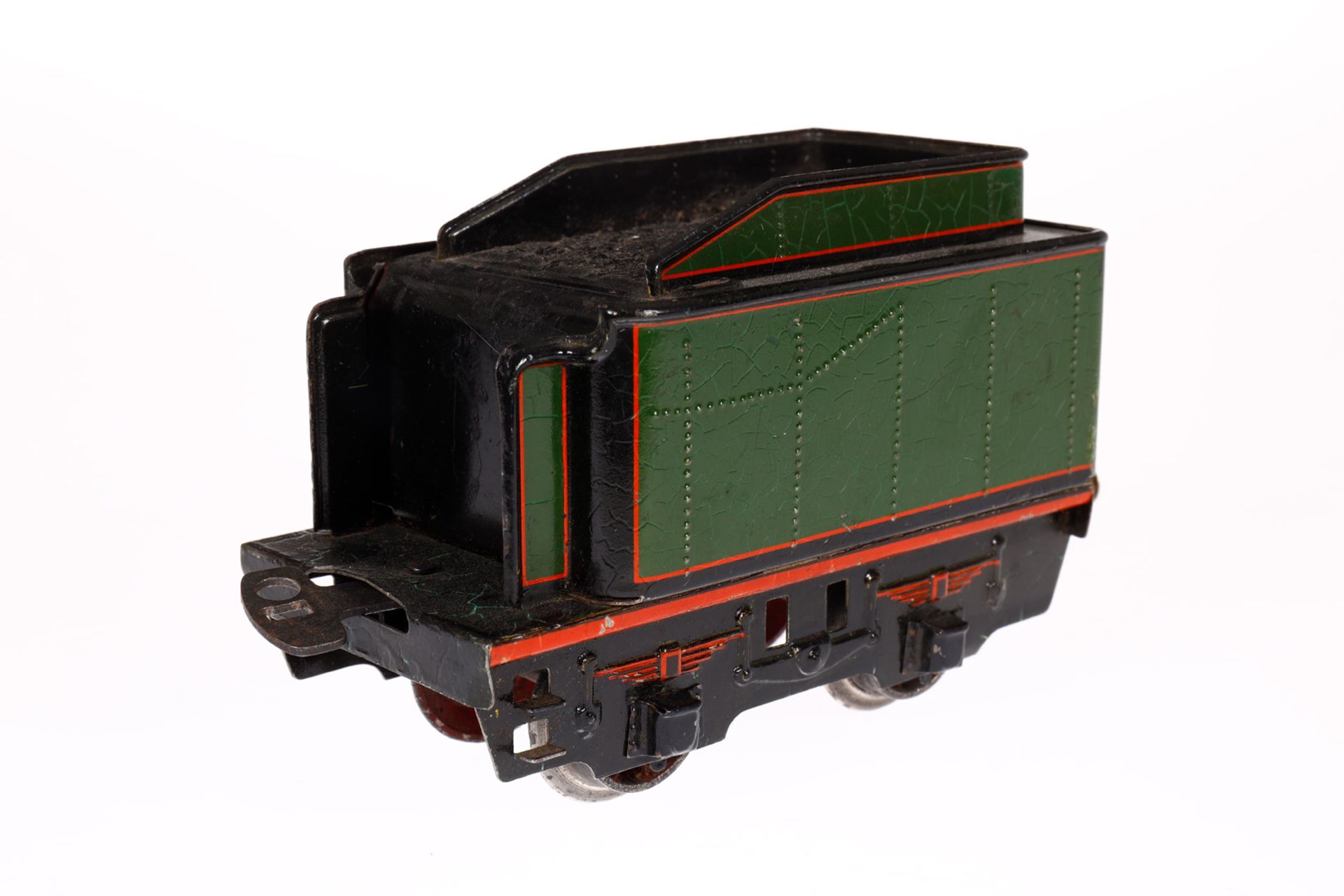 Märklin B-Dampflok R 66/12920, Spur 0, elektr., grün/schwarz, mit Tender, kW und 2 el. bel. - Bild 5 aus 6