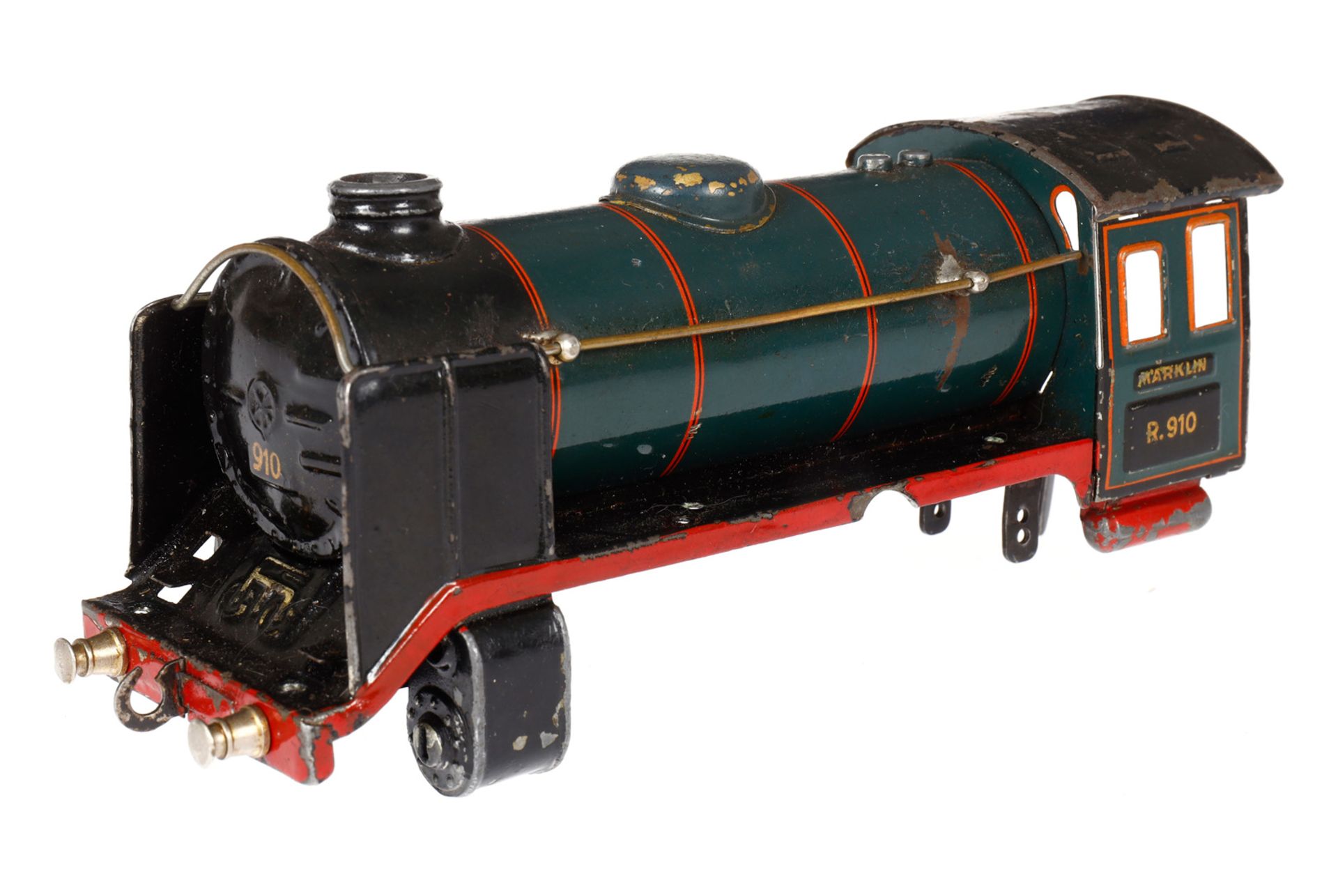 Märklin Lokgehäuse R 910, Spur 0, blau/schwarz, NV, als Ersatzteil