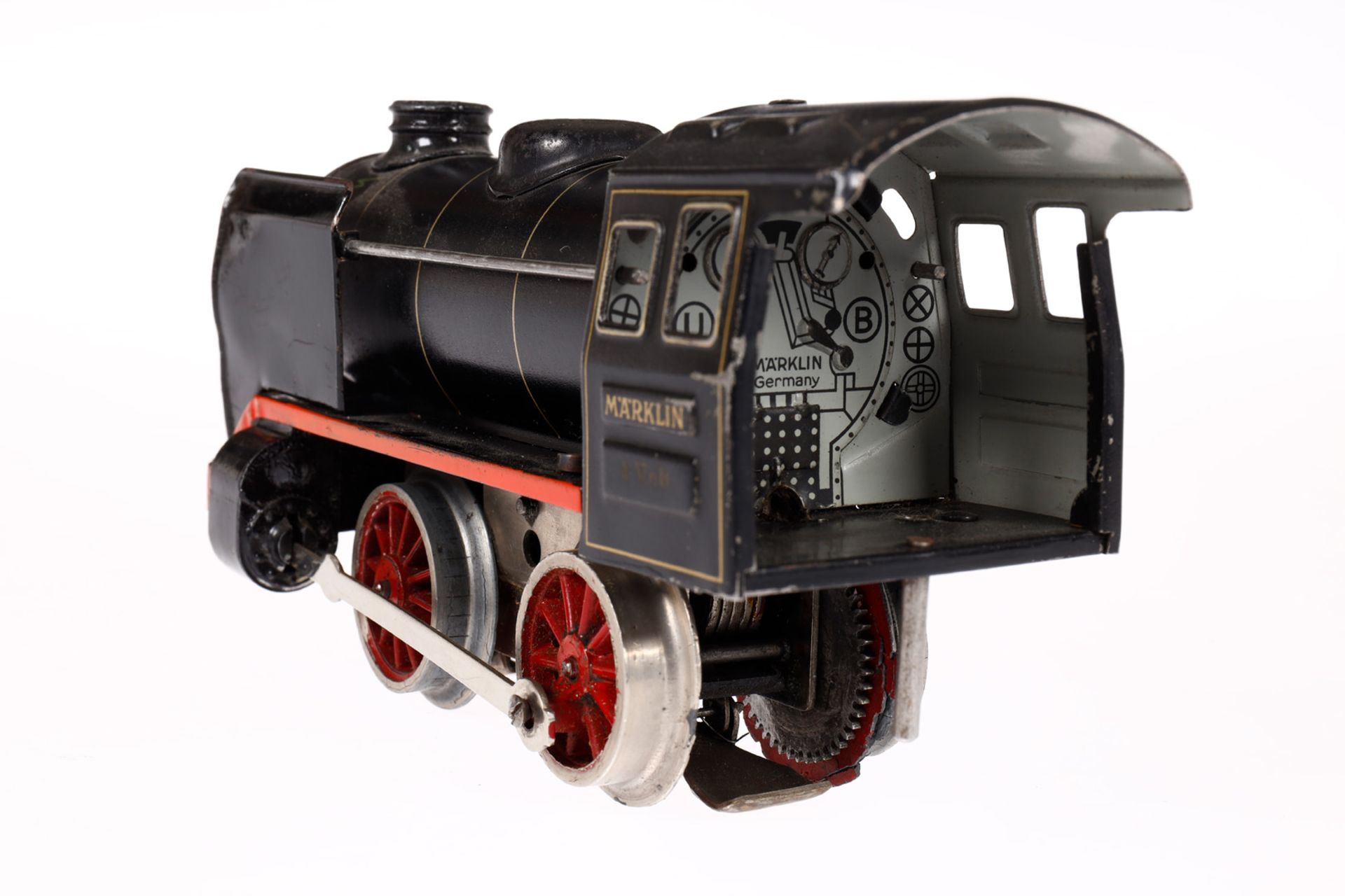 Märklin B-Dampflok R 3180, Spur 0, Schwachstrom, mit Tender, gW und 1 el. bel. Stirnlampe, LS, 3 - Bild 3 aus 6