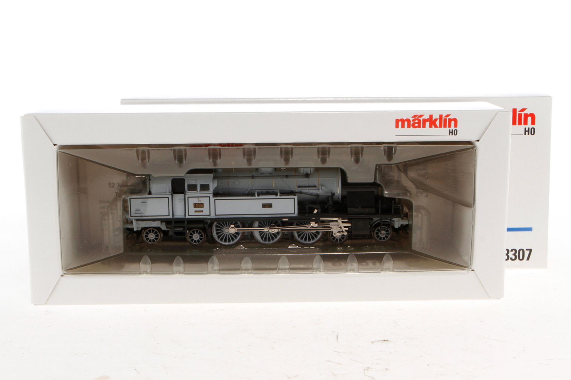 Märklin 2-C-2 Tenderlok ”1994” 83307, Spur H0, grau/schwarz, Alterungsspuren, OK, Z 1-2