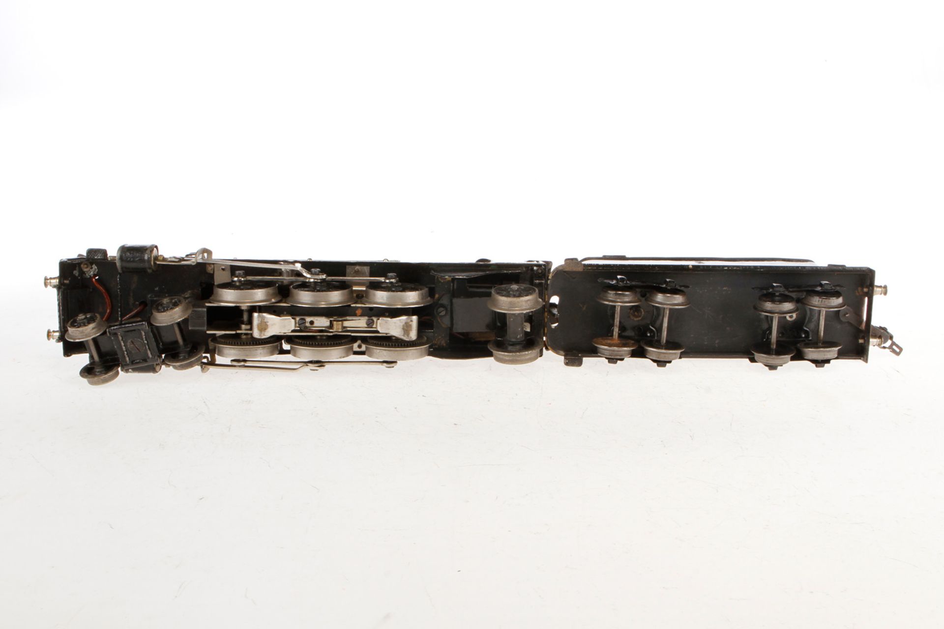 Märklin franz. 2-C-1 Dampflok H 64/13020 PLM, Spur 0, elektr., schwarz, mit Tender und 2 el. bel. - Image 3 of 3