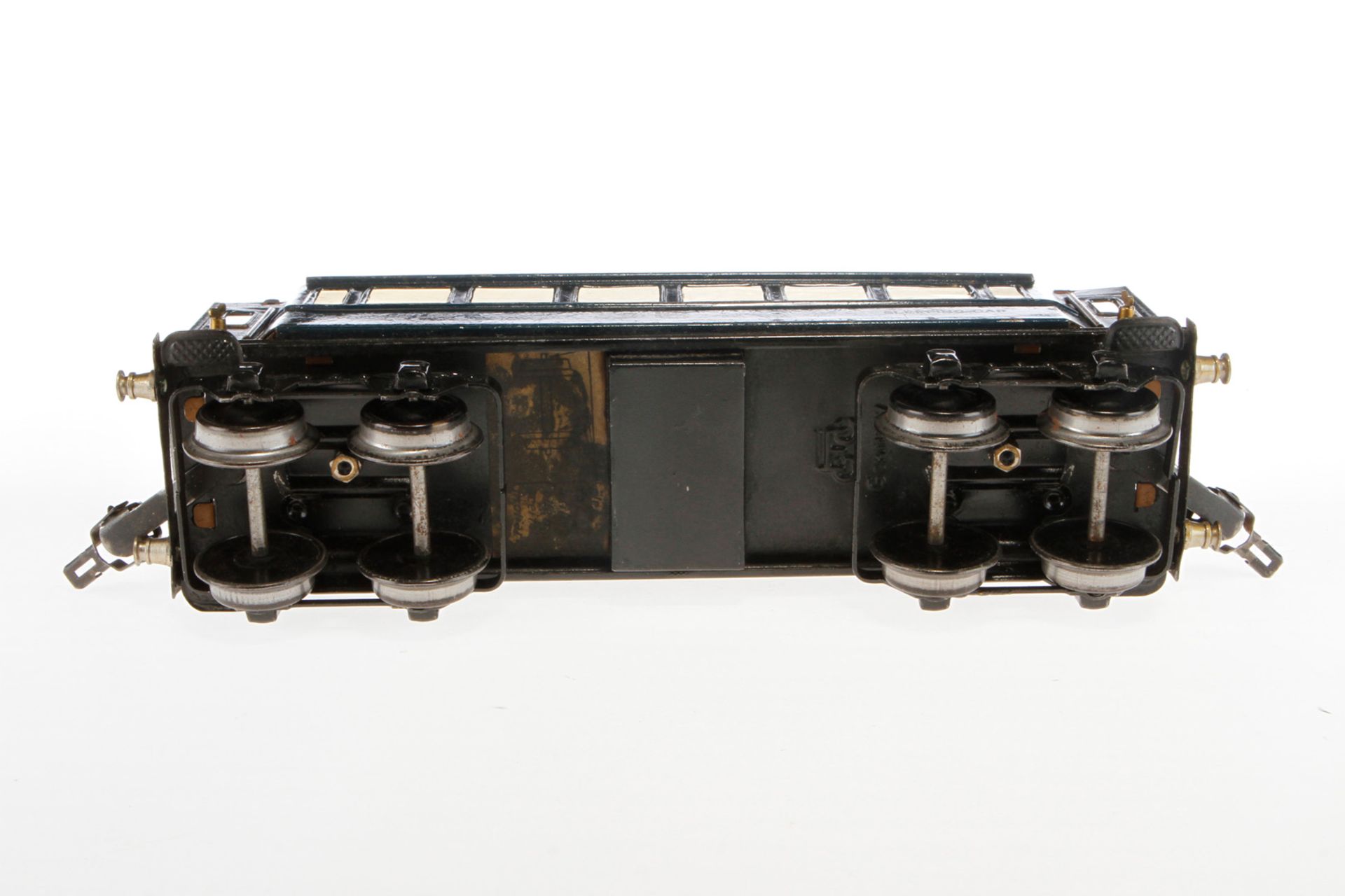 Märklin int. Schlafwagen 1757 G, Spur 0, CL, mit Inneneinrichtung und 4 AT, LS und gealterter - Image 6 of 6