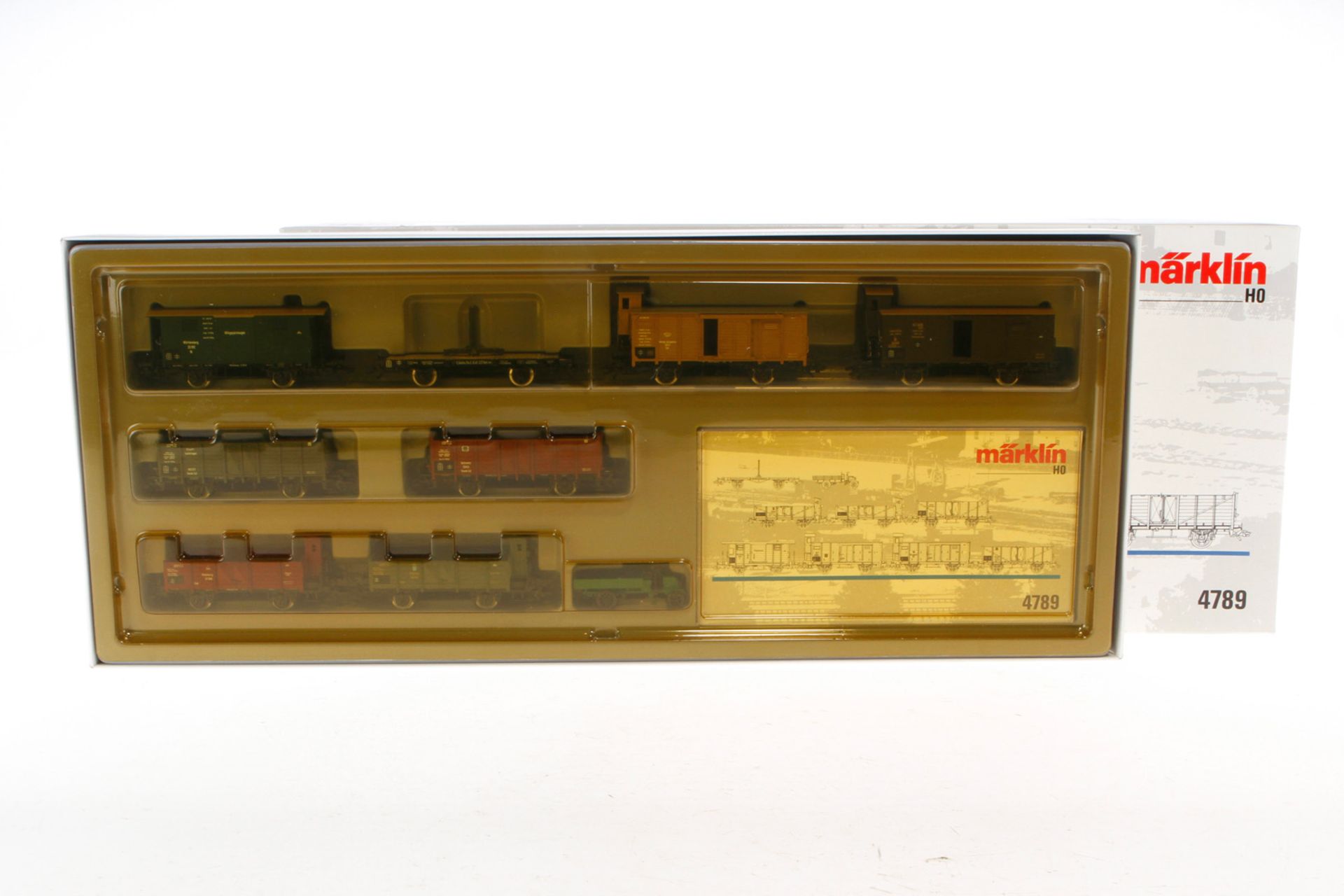 Märklin Wagen-Set 4789, Spur H0, komplett, Alterungsspuren, OK, Z 1-2