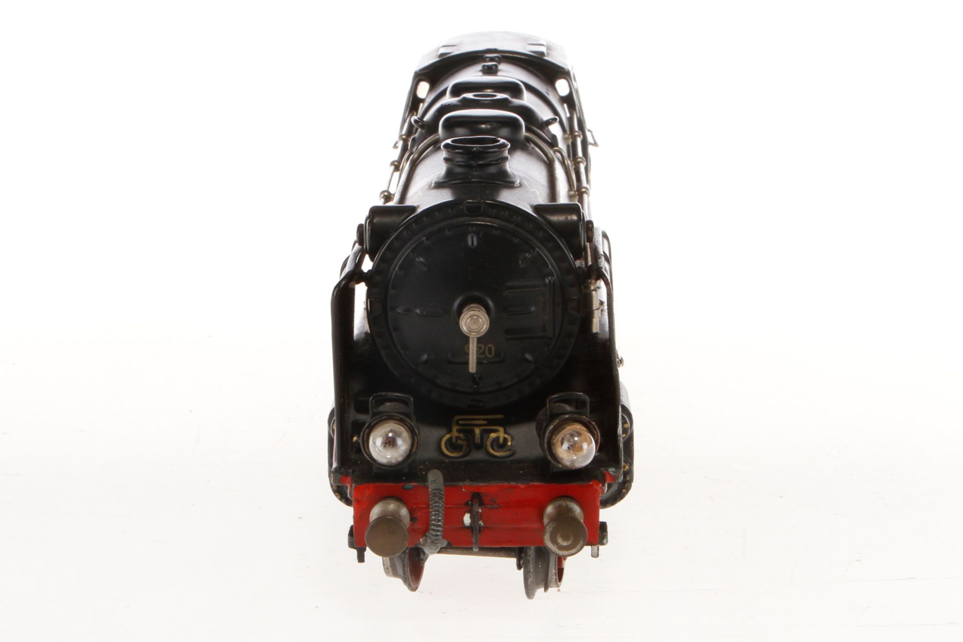 Märklin 2-C-1 Dampflok HR 66/12920, Spur 0, elektr., schwarz, mit Tender, kW und 2 el. bel. - Image 3 of 8
