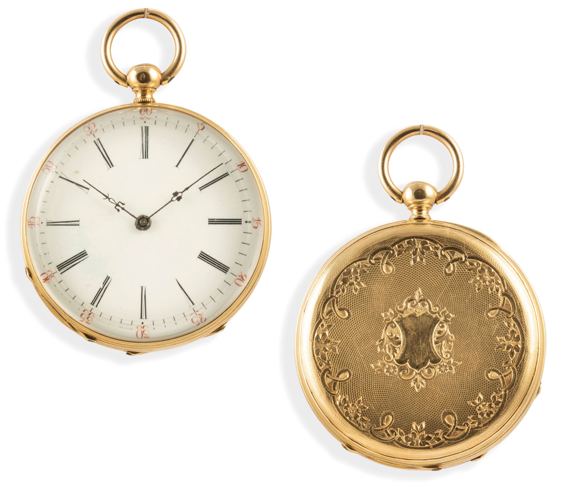 GONDY ET CIE, OROLOGIO DA TASCA IN ORO, SVIZZERA, 1873