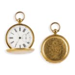 ORDINE DELLA GIARRETTIERA, OROLOGIO DA TASCA SAVONETTE IN ORO GIALLO, INGHILTERRA, CIRCA 1880