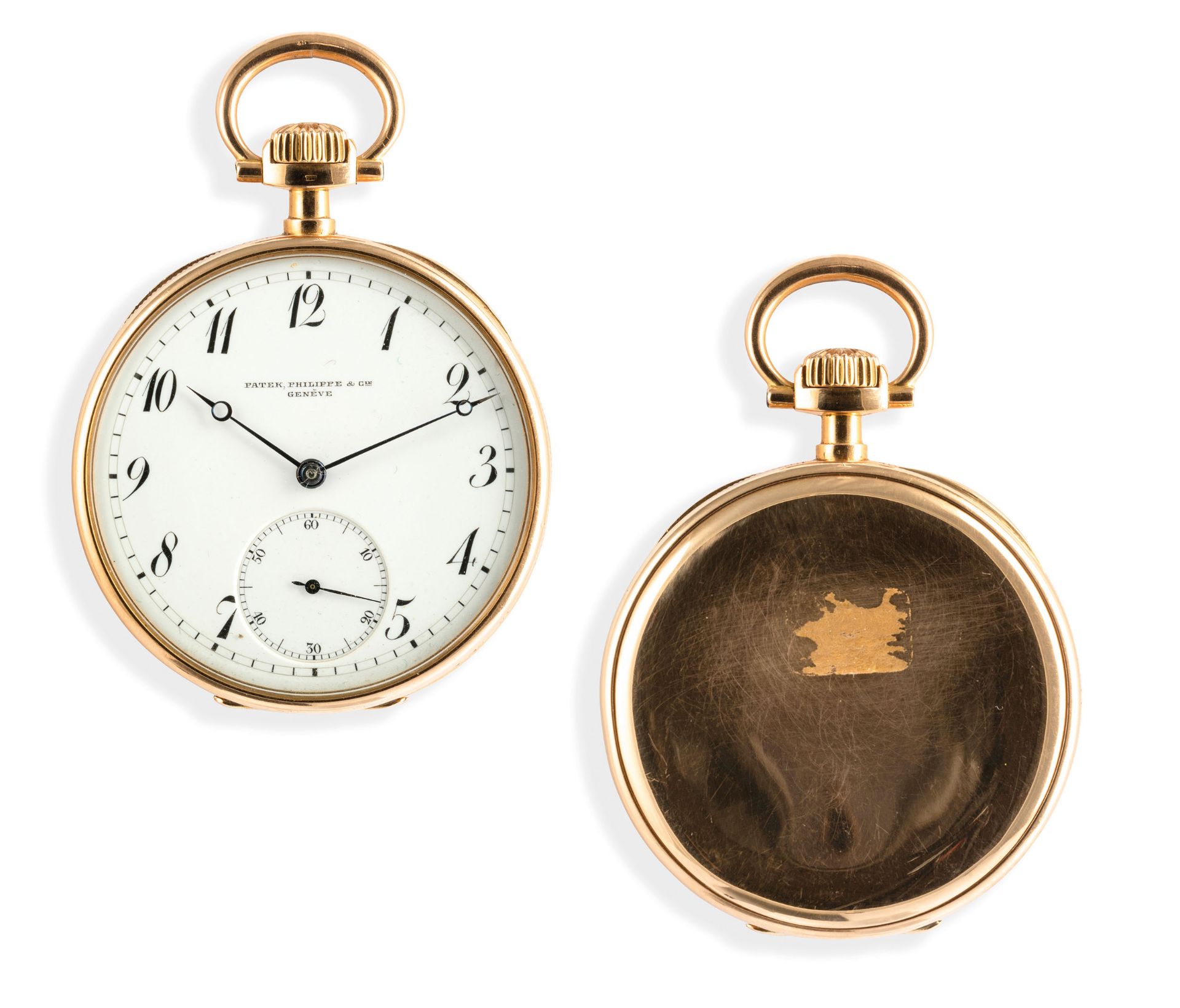 PATEK PHILIPPE, OROLOGIO DA TASCA IN ORO, 1900 CIRCA