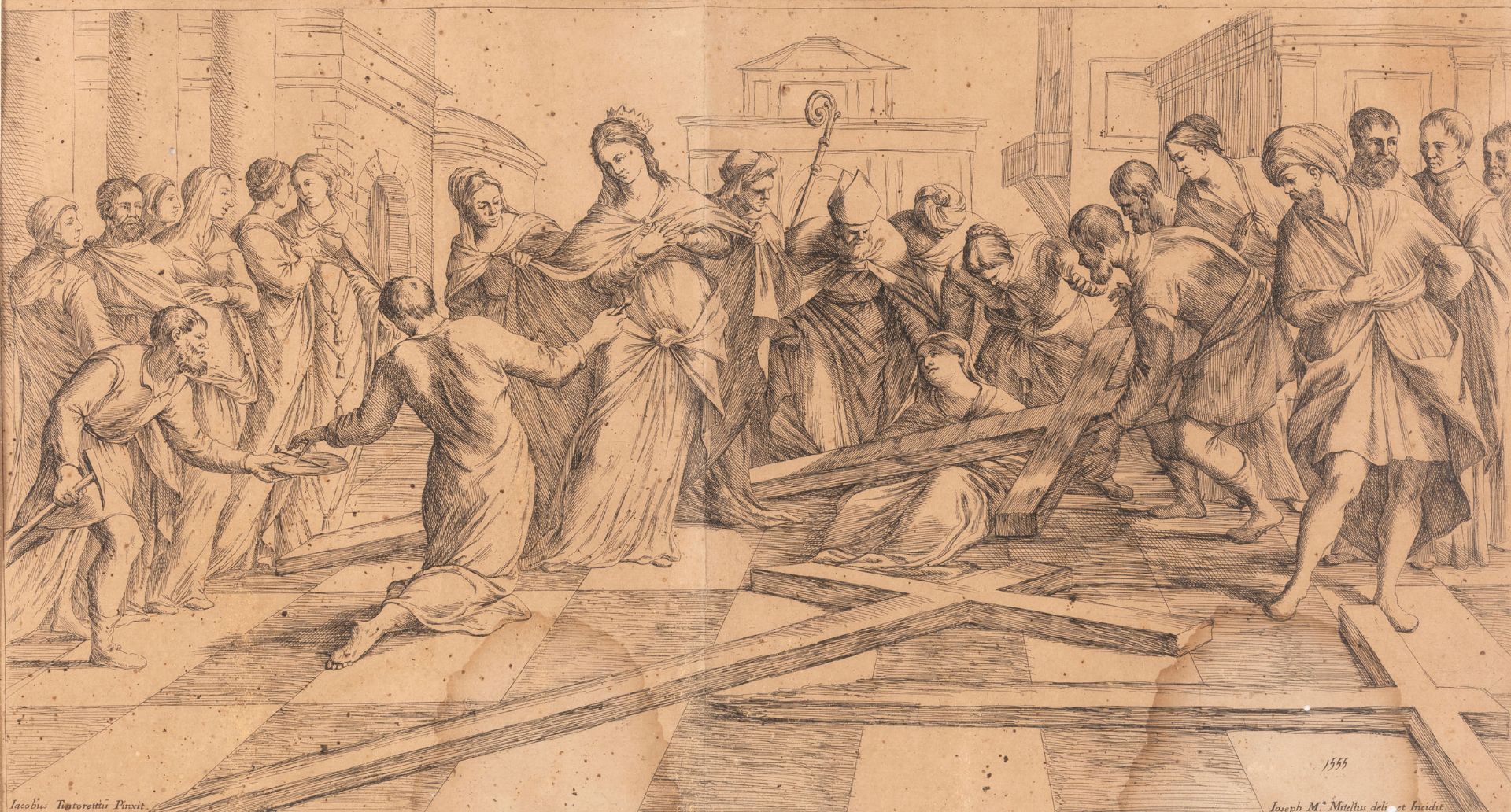 LOTTO DI TREDICI STAMPE E INCISIONI DIVERSE, XVIII-XIX SECOLO - Image 4 of 6