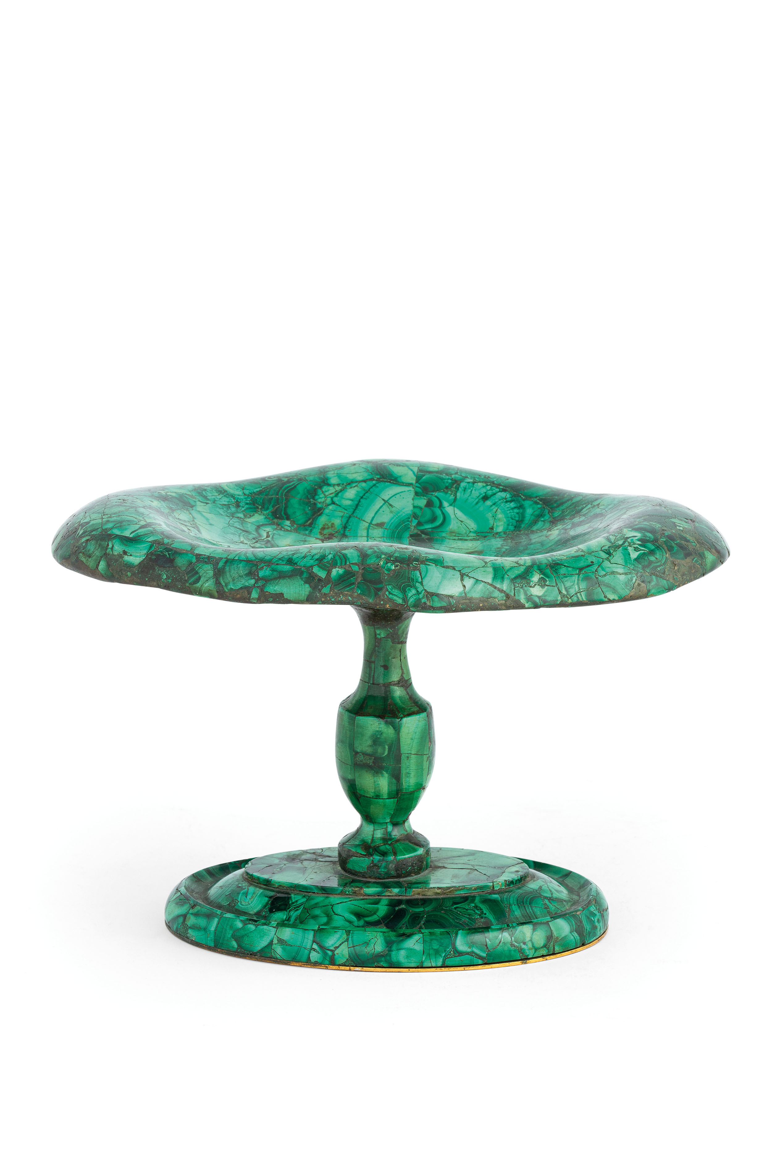 ALZATA IN MALACHITE, RUSSIA, XIX SECOLO