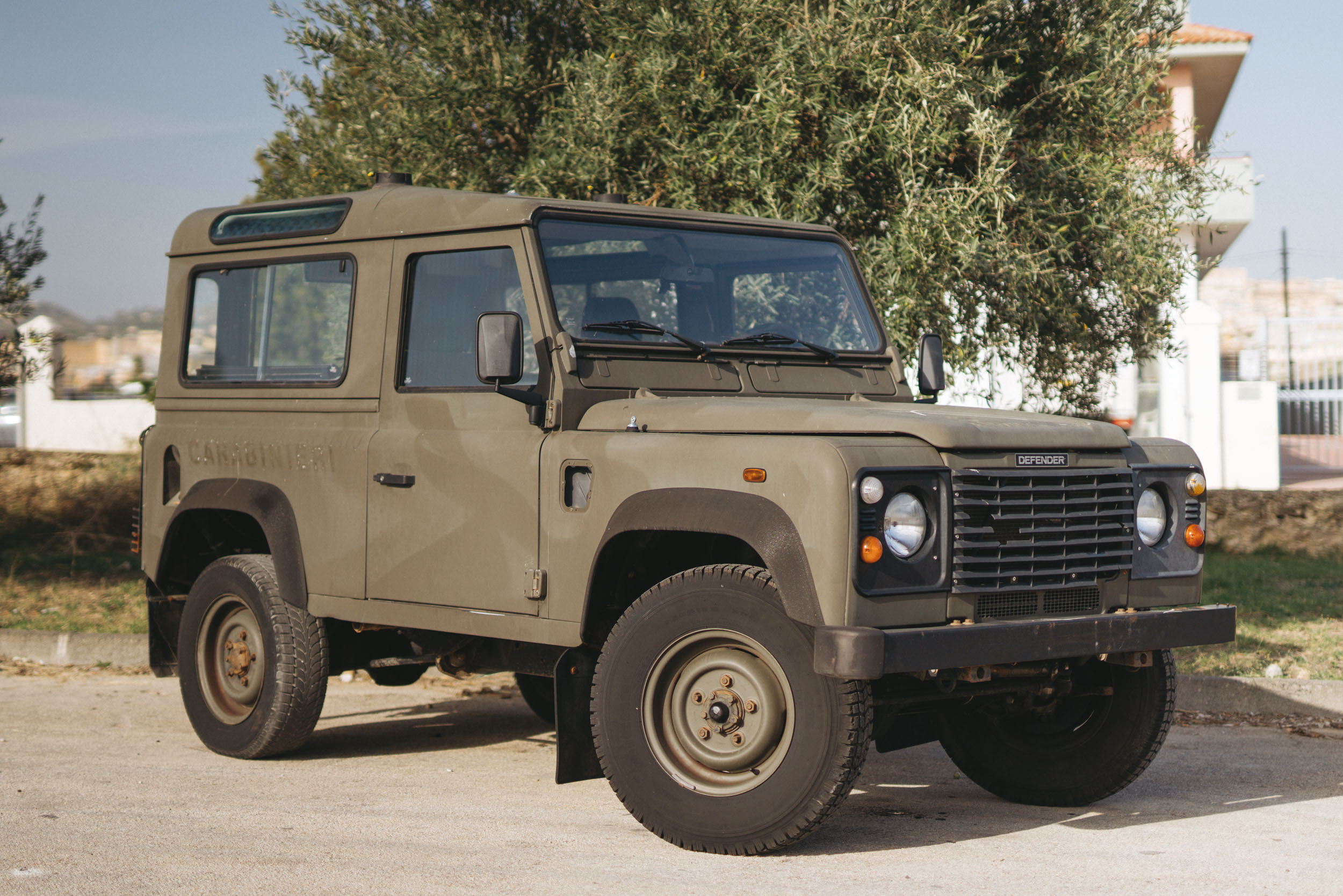 2000 LAND ROVER 90 2.5 TD5, 3 DOOR STATION WAGON EX CARABINIERI GUARDIA FORESTALE