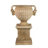 GRANDE VASO DECORATIVO IN TERRACOTTA, SECONDA METÀ DEL XX SECOLO