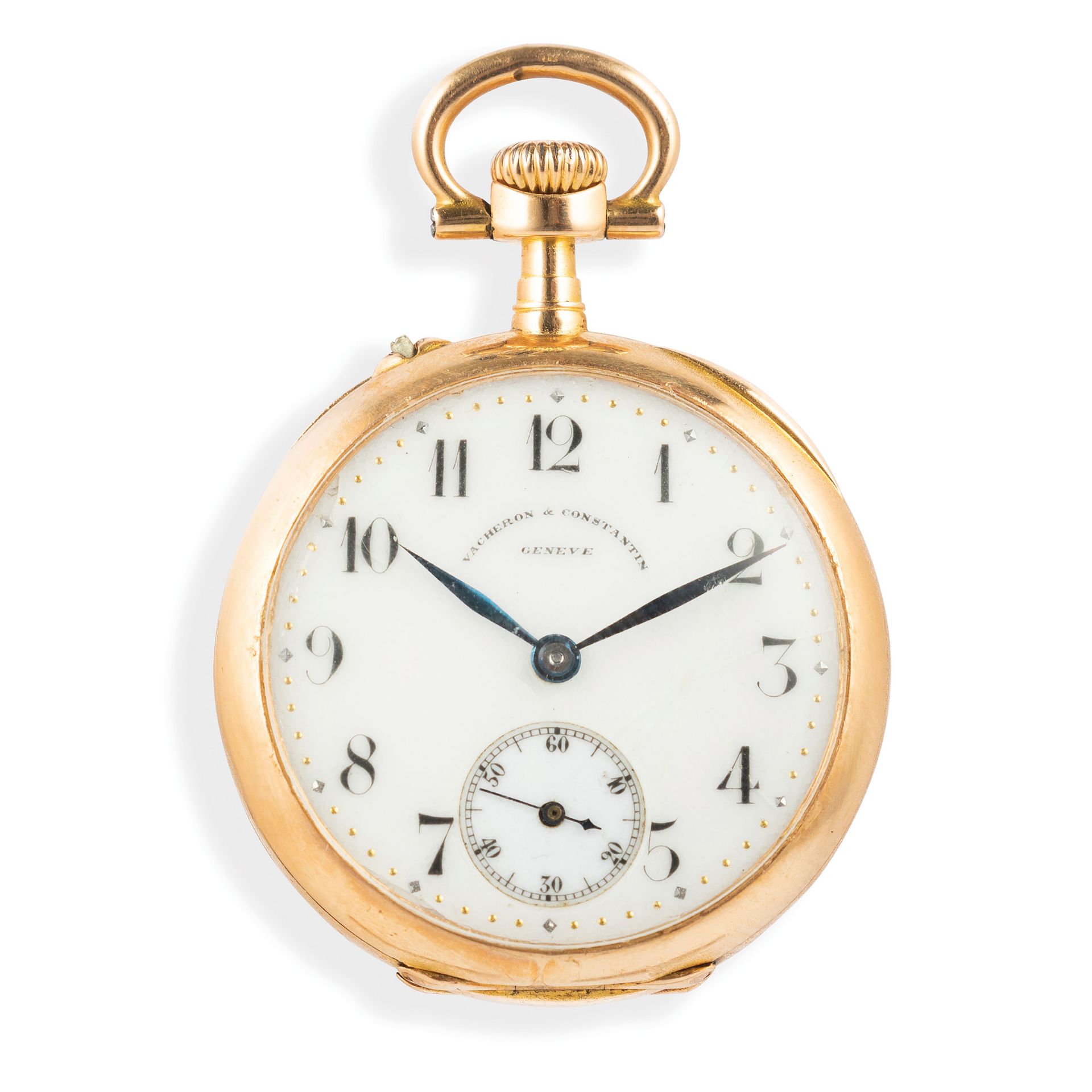 VACHERON & CONSTANTIN, OROLOGIO DA TASCA IN ORO GIALLO CON MONOGRAMMA YM, SVIZZERA 1875-1887 - Image 2 of 3