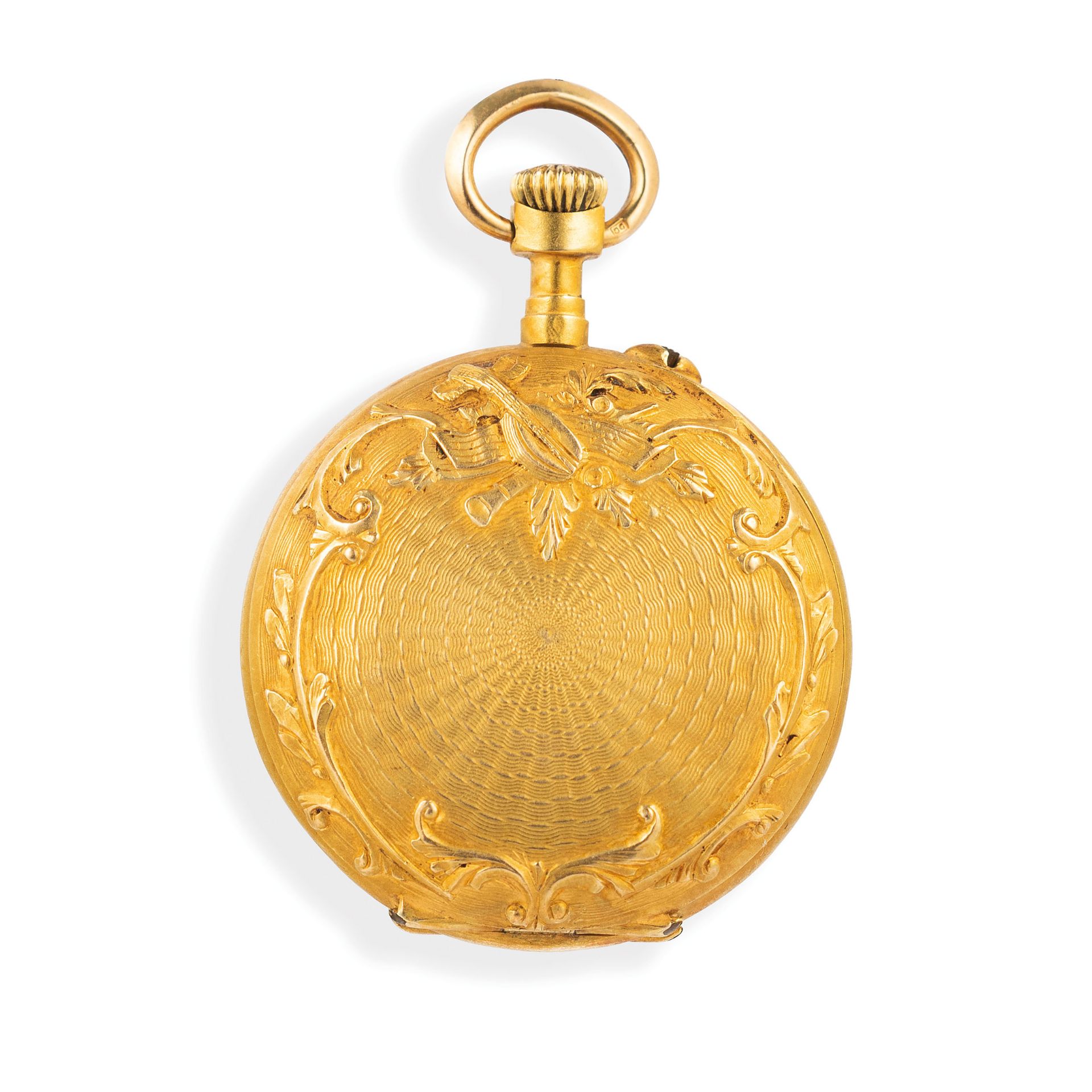 OROLOGIO DA COLLO DA DAMA, IN ORO GIALLO, FRANCIA CIRCA 1890 - Image 3 of 3