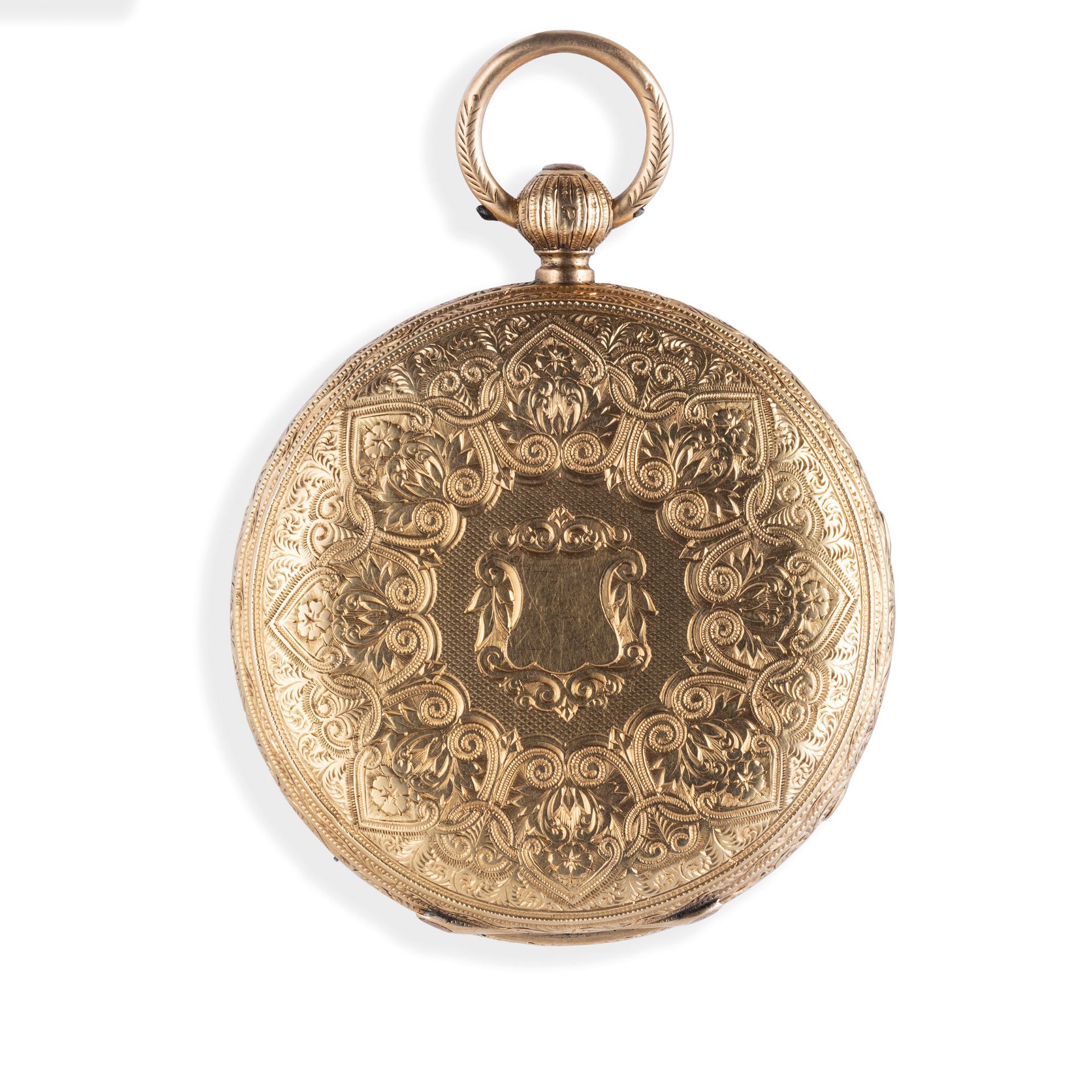 MARSHALL NEWERY, OROLOGIO DA TASCA IN ORO, IRLANDA 1850 CIRCA - Image 3 of 3