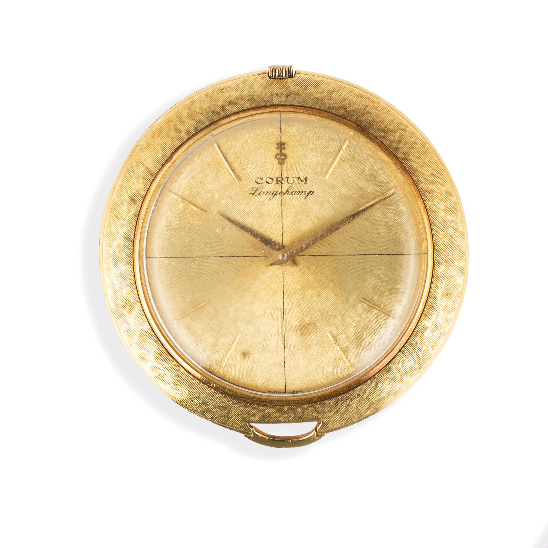 CORUM LONGCHAMP, OROLOGIO DA TASCA DA SMOKING, SWIZZERA 1952 CIRCA - Image 2 of 3