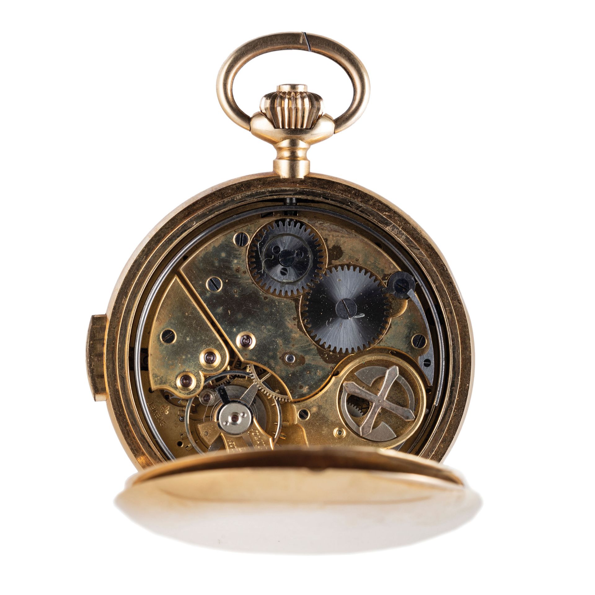 DE LA VALLE', OROLOGIO AD AUTOMI JACQUEMART, RIPETIZIONE QUARTI, HAUTE HORLOGERIE, CIRCA 1920 - Bild 4 aus 5